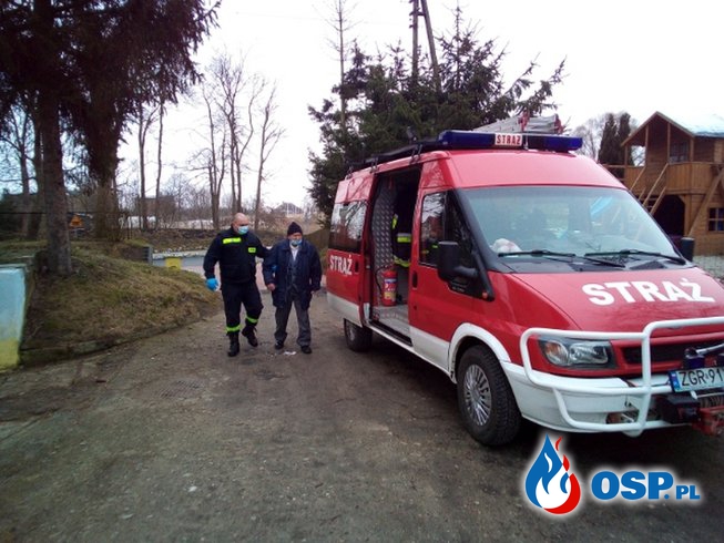 Pomagamy w dotarciu do punktu szczepień OSP Ochotnicza Straż Pożarna