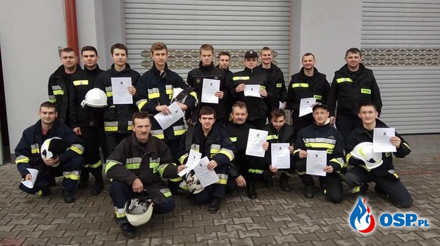 Szkolenie Podstawowe Strażaków Ochotników OSP Ochotnicza Straż Pożarna