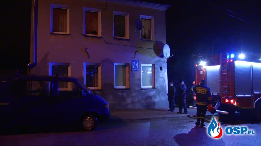 Tragiczny pożar w Łomży. Nie żyją trzy osoby. OSP Ochotnicza Straż Pożarna