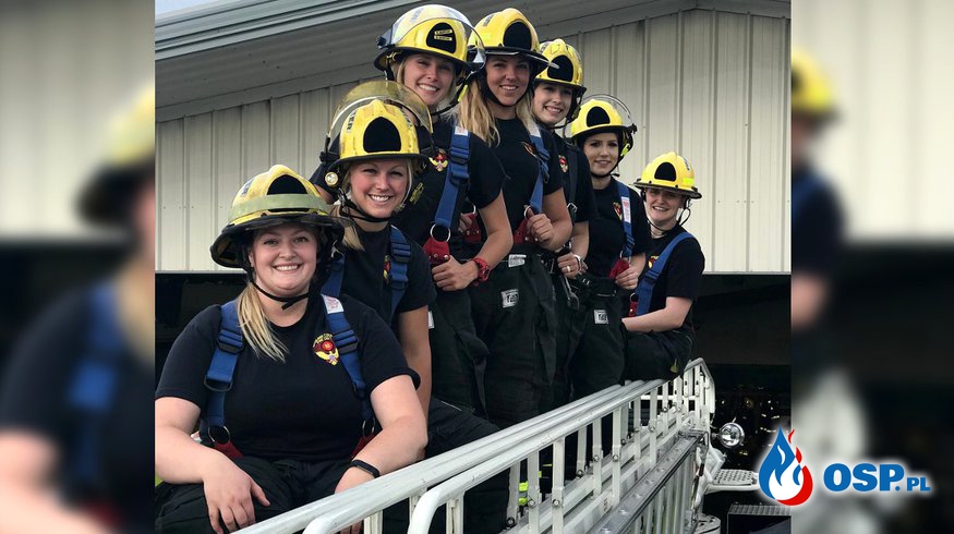 7 kobiet na jednej zmianie w straży pożarnej w Waszyngtonie! OSP Ochotnicza Straż Pożarna