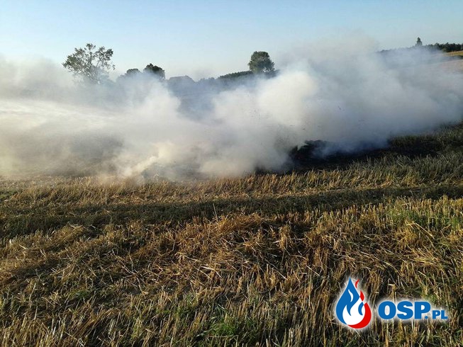 Pożar Prasy Rolniczej OSP Ochotnicza Straż Pożarna