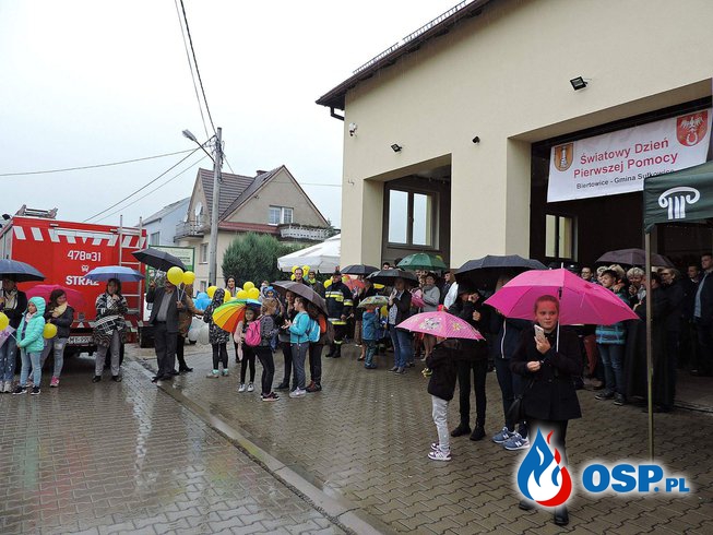 I Gminne Obchody Światowego Dnia Pierwszej Pomocy w Biertowicach. OSP Ochotnicza Straż Pożarna
