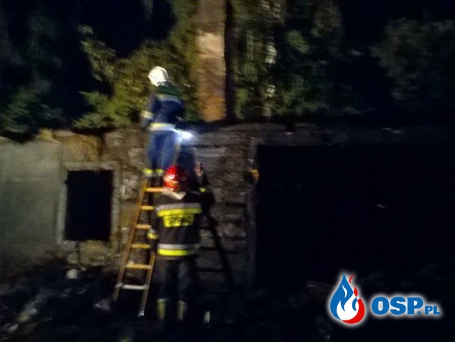 Pożar budynku mieszkalnego Anielówka (Stawik) OSP Ochotnicza Straż Pożarna