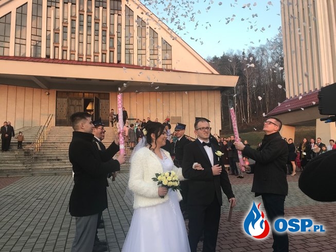Ślub naszego druha Mirosława! OSP Ochotnicza Straż Pożarna