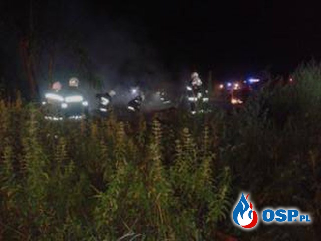 Siedem zastępów walczyło z pożarem w nocy! OSP Ochotnicza Straż Pożarna