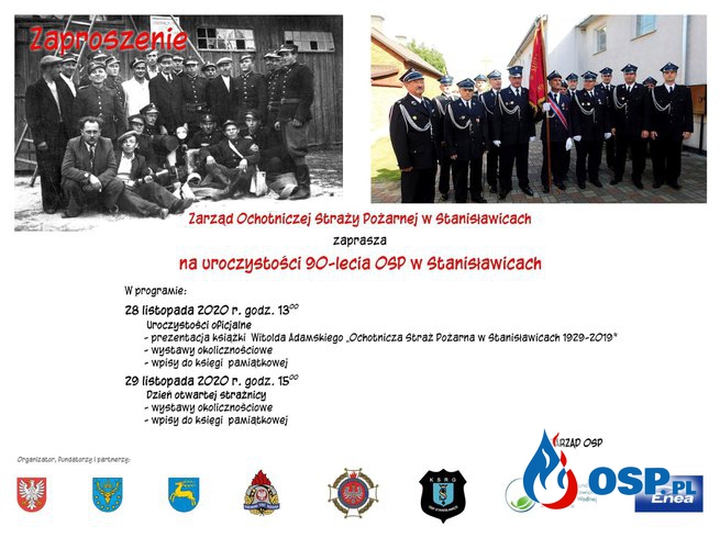 Obchody 90-lecia Ochotniczej Straży Pożarnej w Stanisławicach. OSP Ochotnicza Straż Pożarna