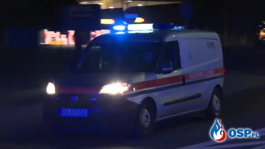 Wybuch gazu w Ostrowie Wielkopolskim. Jedna osoba została poważnie poparzona. OSP Ochotnicza Straż Pożarna