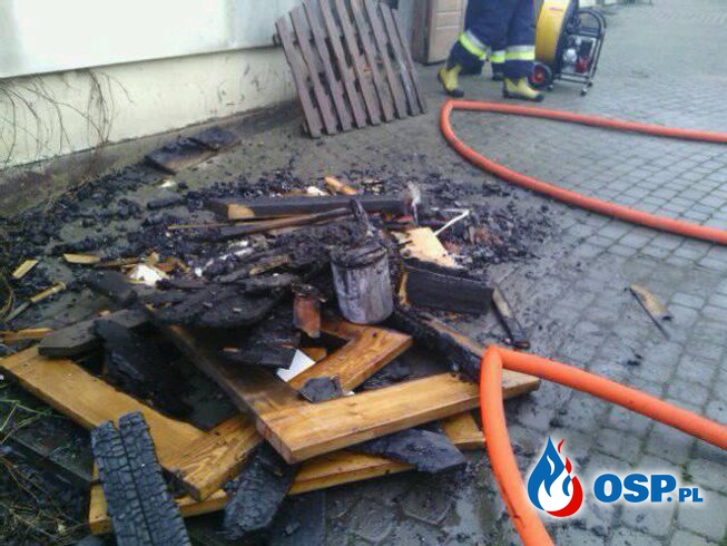 Pożar Stolarni OSP Ochotnicza Straż Pożarna