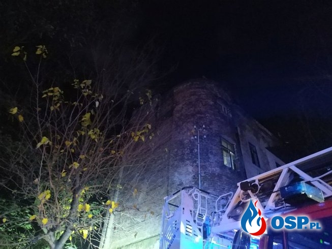 Pożar kamienicy w Lublinie. Lokatorzy nie mogą wrócić do swoich mieszkań. OSP Ochotnicza Straż Pożarna