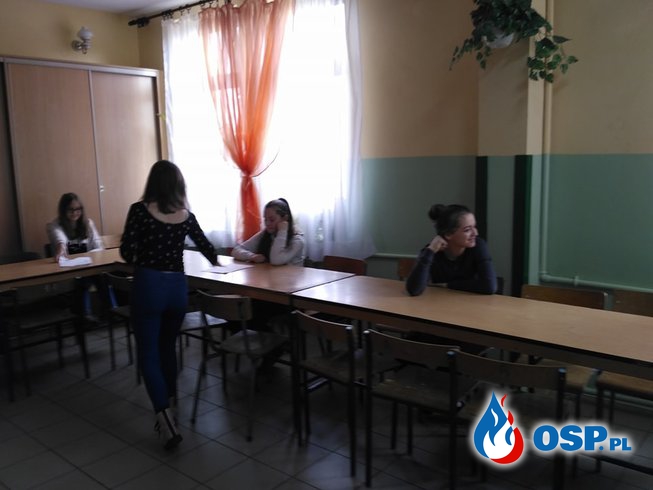 Eliminacje gminne OTWP ,,Młodzież Zapobiega Pożarom' OSP Ochotnicza Straż Pożarna