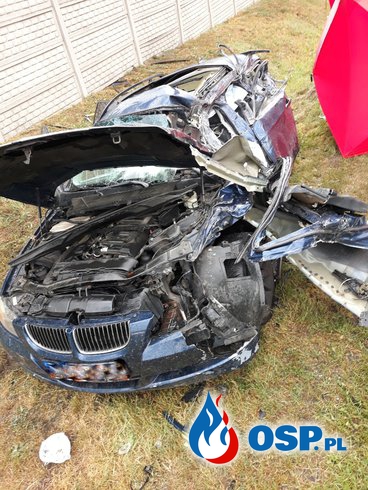 20-letni strażak OSP zginął w wypadku. BMW zderzyło się z wojskową ciężarówką. OSP Ochotnicza Straż Pożarna