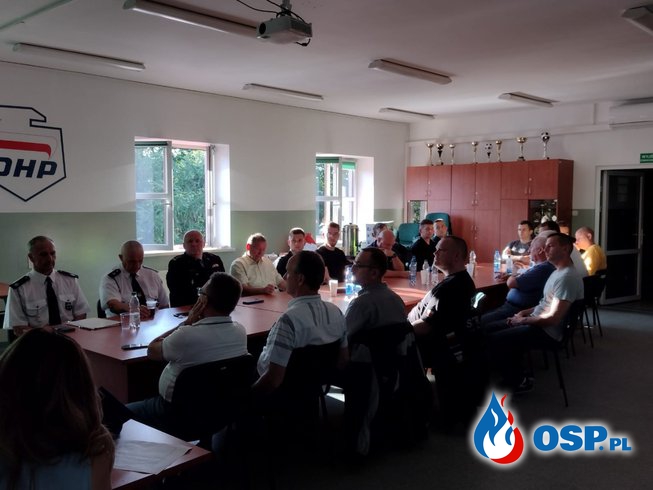 Zebranie sprawozdawczo-wyborcze 2021 OSP Ochotnicza Straż Pożarna