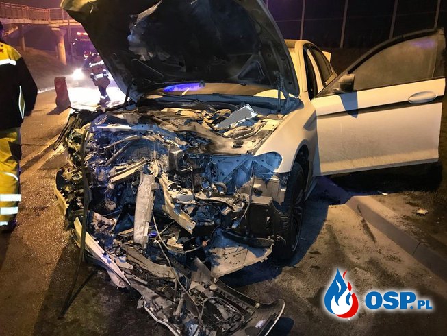 Pijany kierowca BMW sprawcą tragicznego wypadku. 14-latek nie żyje. OSP Ochotnicza Straż Pożarna