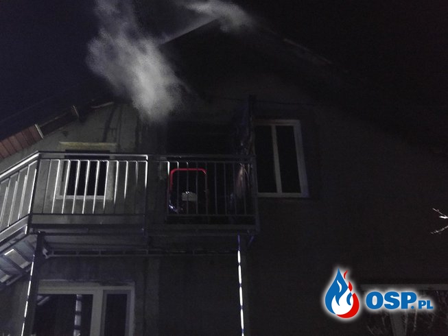 Matka i dwójka małych dzieci zmarli po pożarze na Podlasiu. OSP Ochotnicza Straż Pożarna