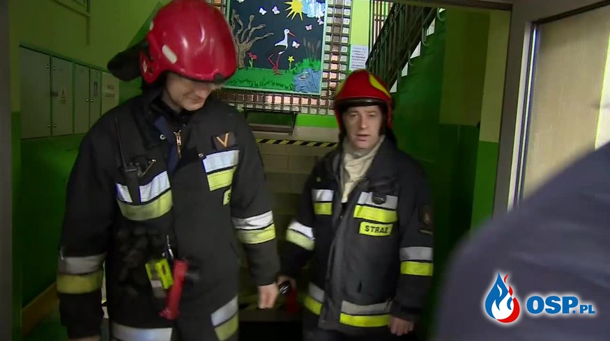 Pożar w przedszkolu w Wadowicach. Ewakuowano ponad 30 osób. OSP Ochotnicza Straż Pożarna