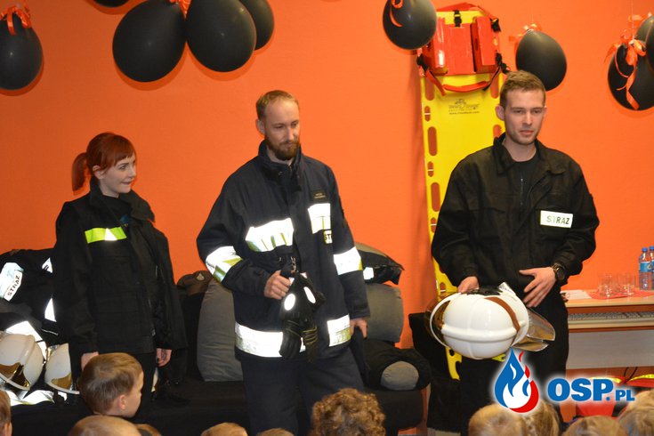 Spotkanie ze strażakami w ramach cyklu "Poznajemy zawody" OSP Ochotnicza Straż Pożarna