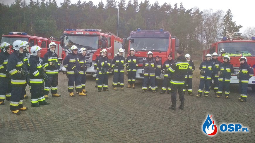 Ćwiczenia na obiekcie SNEBO w Orchowie OSP Ochotnicza Straż Pożarna