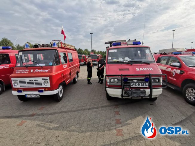III Ogólnopolski Zlot Czerwonych Samochodów w Poznaniu OSP Ochotnicza Straż Pożarna