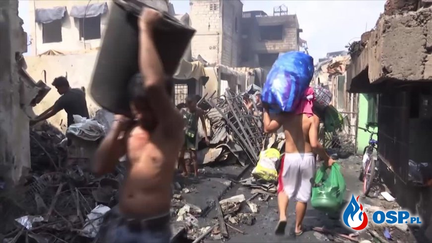 Ponad 1000 domów spłonęło na Filipinach! OSP Ochotnicza Straż Pożarna