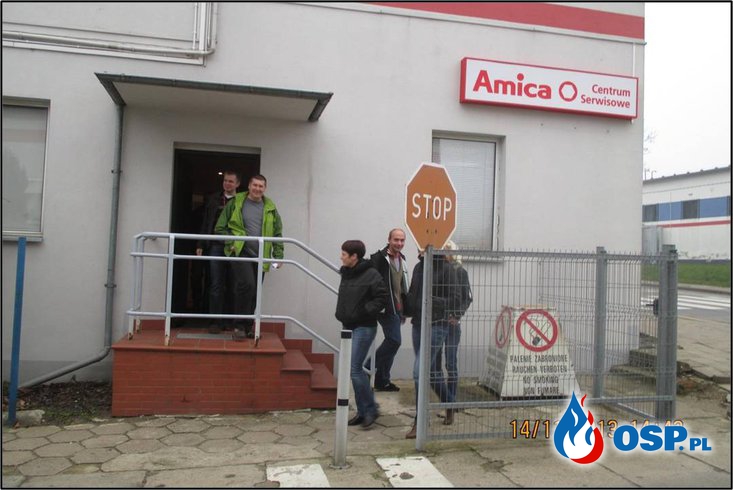 Amica Wronki - Centrum Serwisowe. OSP Ochotnicza Straż Pożarna