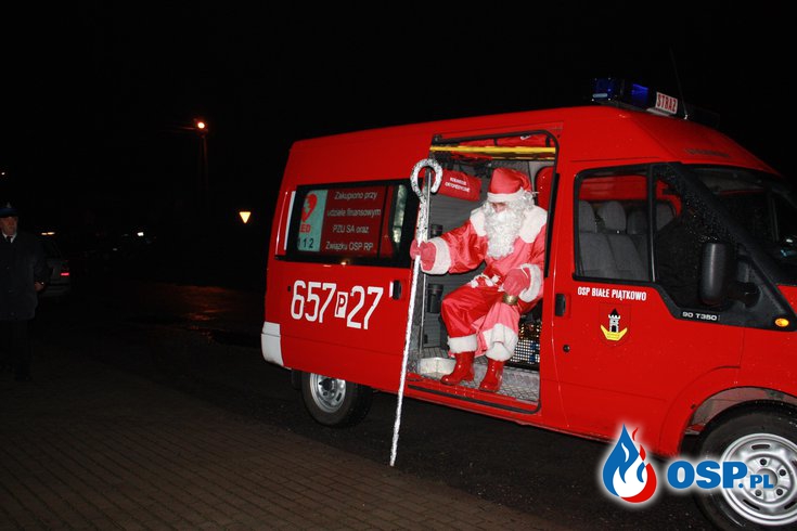 Wizyta Mikołaja i odpalenie choinki OSP Ochotnicza Straż Pożarna
