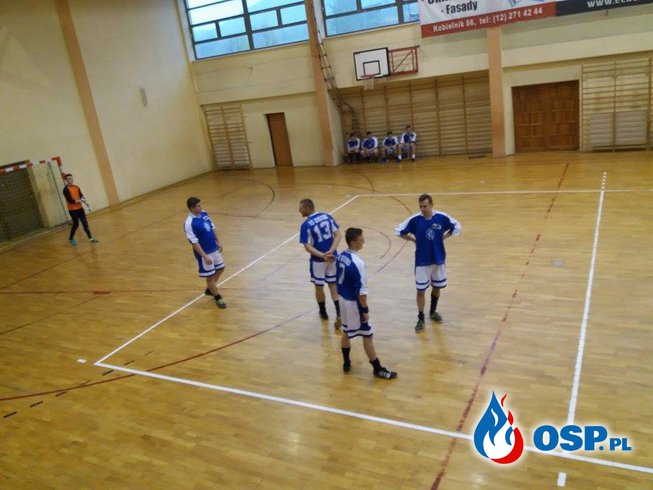 I Turniej Służb Mundurowych Powiatu Myślenickiego w Halowej Piłce Nożnej. OSP Ochotnicza Straż Pożarna