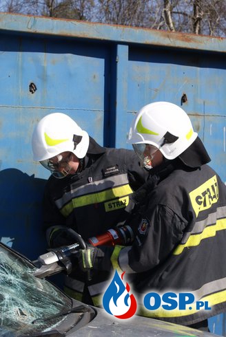 Szkolenie z ratownictwa drogowego OSP Ochotnicza Straż Pożarna