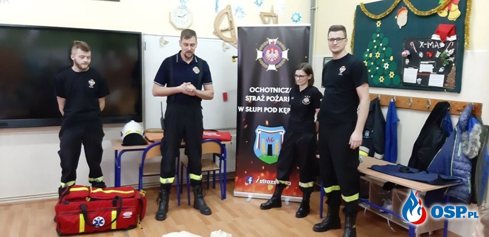 Dbamy o Twoje bezpieczeństwo - akcja słupskich strażaków OSP Ochotnicza Straż Pożarna