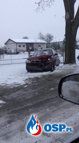 Dwa wypadki drogowe w Chrostkowie i Janiszewie OSP Ochotnicza Straż Pożarna