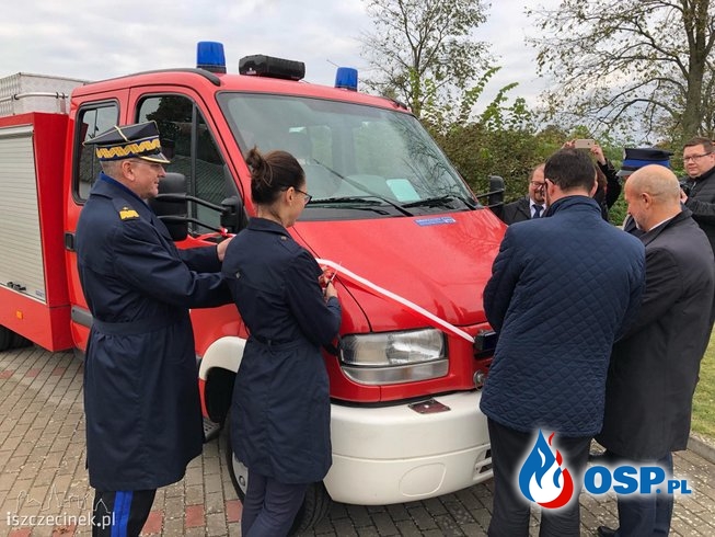 Gmina Biały Bór Przekazanie Samochodu Dla OSP SĘPOLNO WIELKIE OSP Ochotnicza Straż Pożarna
