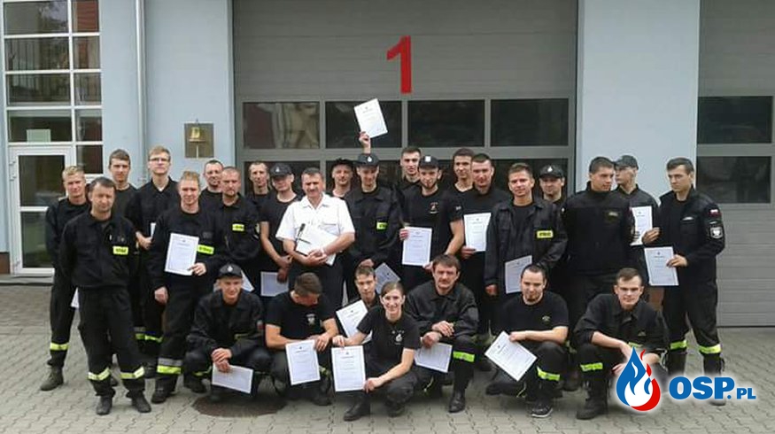 Szkolenie Podstawowe Strażaka Ratownika OSP --- ZAKOŃCZONE!!! OSP Ochotnicza Straż Pożarna