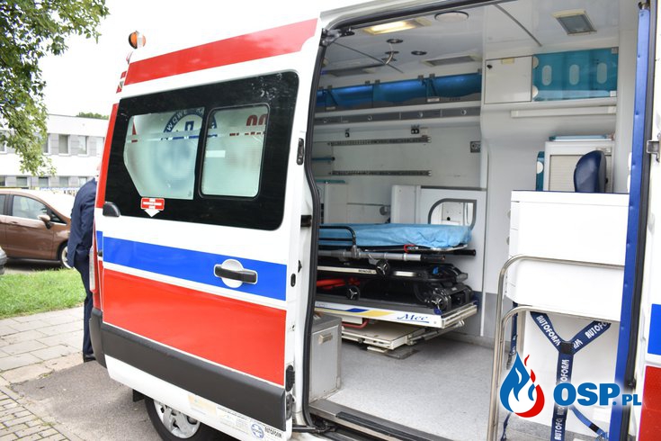 Z pogotowia do OSP. Ambulanse posłużą strażakom z Wólki Gościeradowskiej i Wojciechowa. OSP Ochotnicza Straż Pożarna