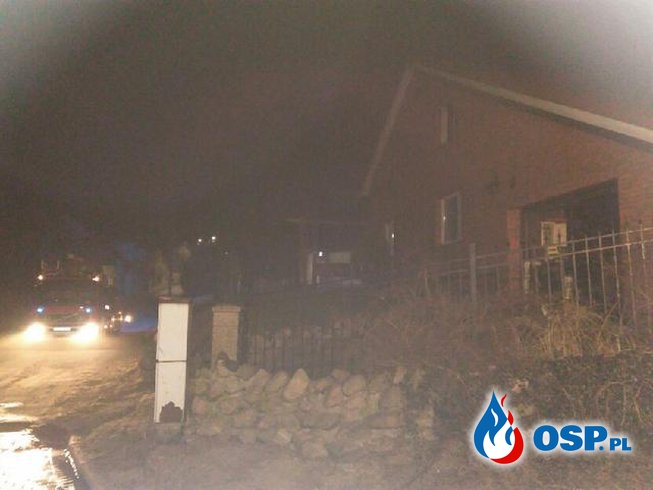 Pożar budynku jednorodzinnego w Widuchowej OSP Ochotnicza Straż Pożarna