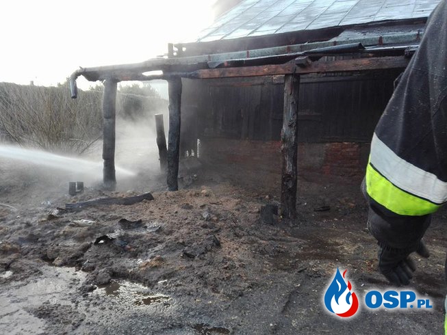  Pożar zakładu przetwórstwa drzewnego w Tuchowie OSP Ochotnicza Straż Pożarna