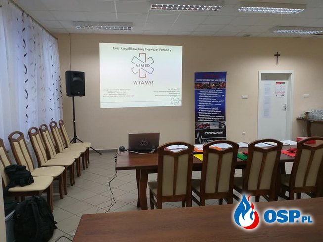Biały Bór. Kurs Kwalifikowanej Pierwszej Pomocy Dla OSP z Powiatu Szczecineckiego OSP Ochotnicza Straż Pożarna