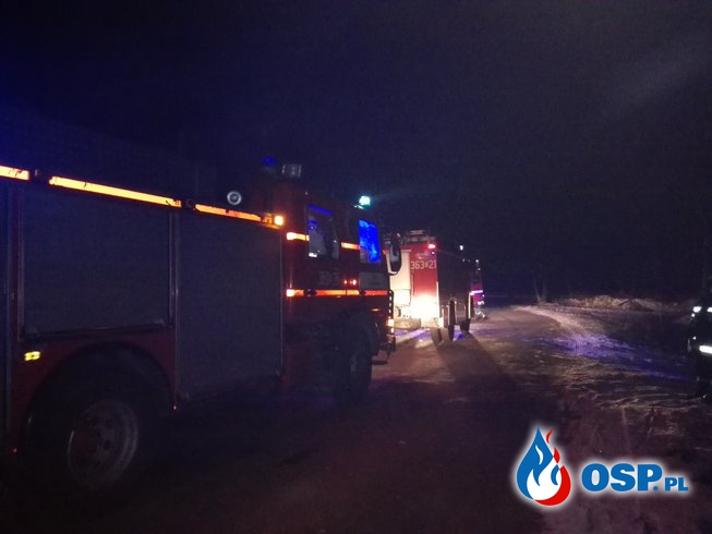Pożar sadzy w kominie - miejscowość Biała OSP Ochotnicza Straż Pożarna