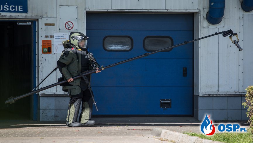 Policyjni antyterroryści i strażacy ćwiczyli na wypadek ataku terrorystycznego OSP Ochotnicza Straż Pożarna