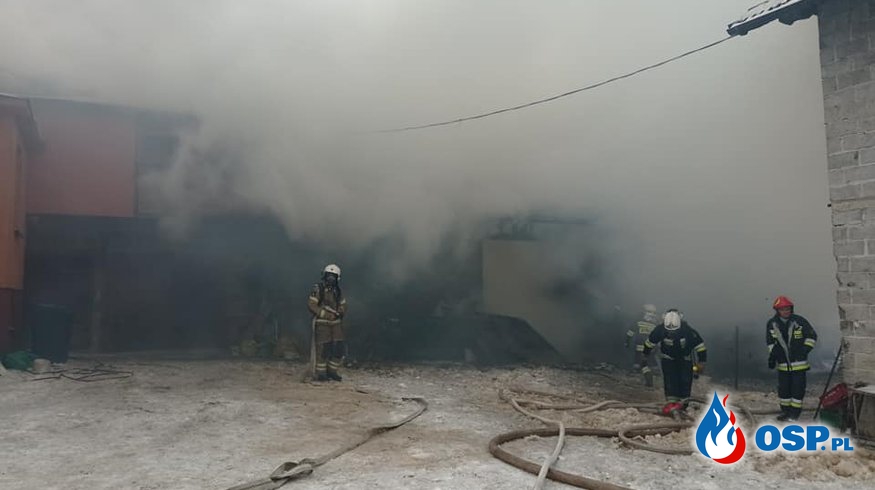 Pożar, miejscowe zagrożenia oraz akcja charytatywna czyli pracowite tygodnie dobczyckich strażaków. OSP Ochotnicza Straż Pożarna
