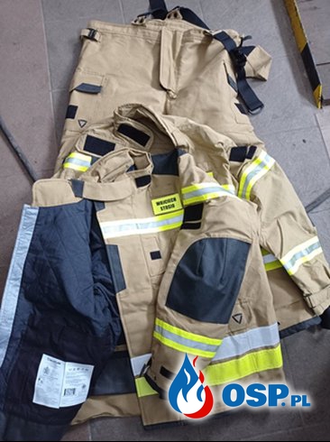 Nowe ubrania specjalne! OSP Ochotnicza Straż Pożarna