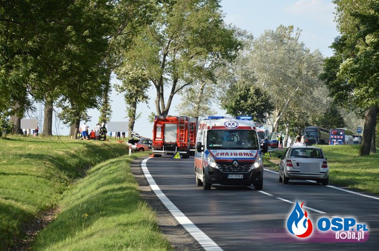 Czołowy wypadek na DK 8 pod Ząbkowicami Śląskimi. Nie żyją dwie osoby OSP Ochotnicza Straż Pożarna