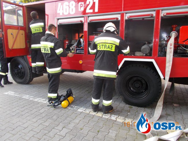 Działania prewencyjne - ćwiczenia OSP Ochotnicza Straż Pożarna