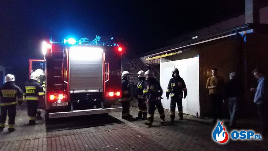 Pożar kuchni w sali bankietowej w Rudniku. OSP Ochotnicza Straż Pożarna