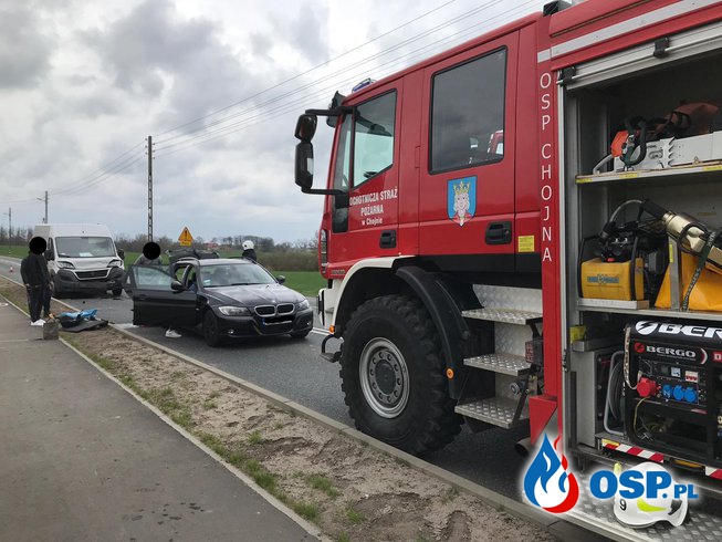 47/2019 Kolizja drogowa z udziałem dwóch aut OSP Ochotnicza Straż Pożarna