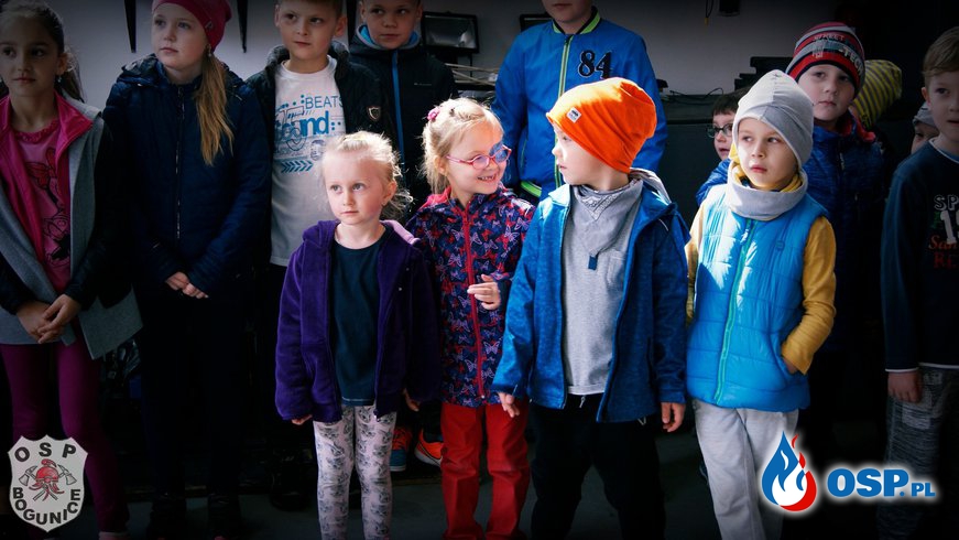 Przedszkolaki odwiedziły remizę OSP! OSP Ochotnicza Straż Pożarna