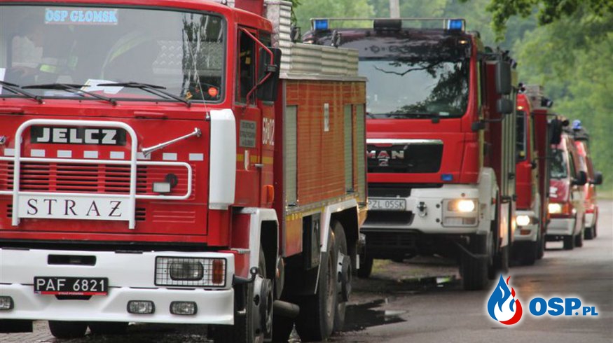Pożar chlewni w miejscowości Lipka OSP Ochotnicza Straż Pożarna
