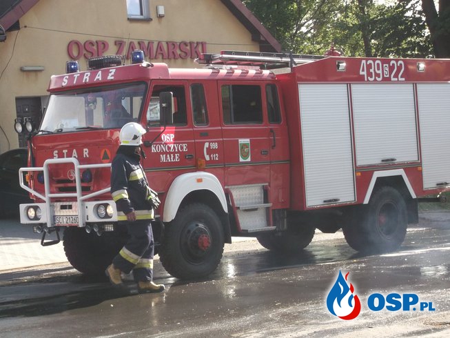 Ćwiczenia gminne jednostek OSP gminy Hażlach OSP Ochotnicza Straż Pożarna