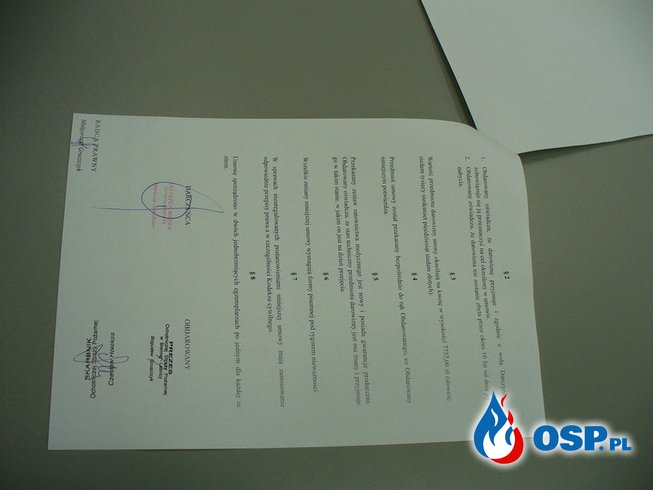 Przekazanie sprzętu medycznego OSP Ochotnicza Straż Pożarna