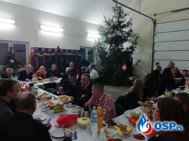 Spotkanie opłatkowe w OSP Wola Kopcowa. OSP Ochotnicza Straż Pożarna