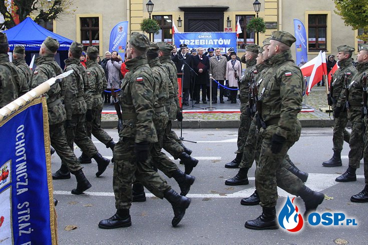 Święto Niepodległości w Trzebiatowie OSP Ochotnicza Straż Pożarna