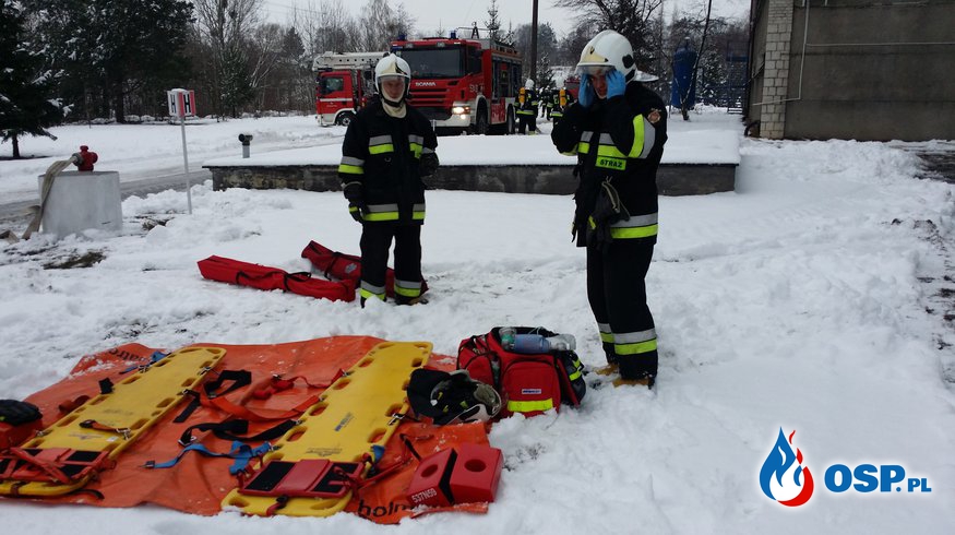 Ćwiczenia MPEC Ostróda OSP Ochotnicza Straż Pożarna